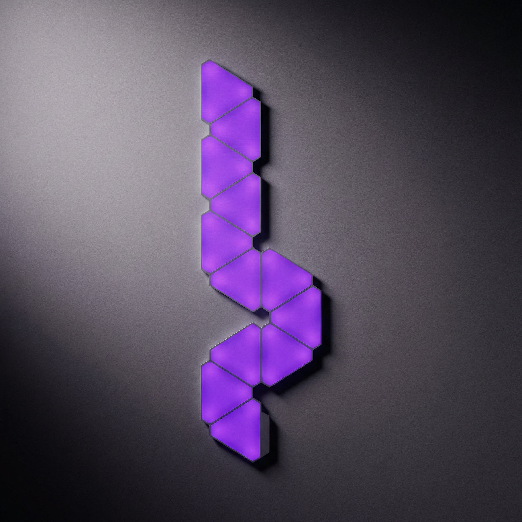 Bluetooth LED Triangle Lights