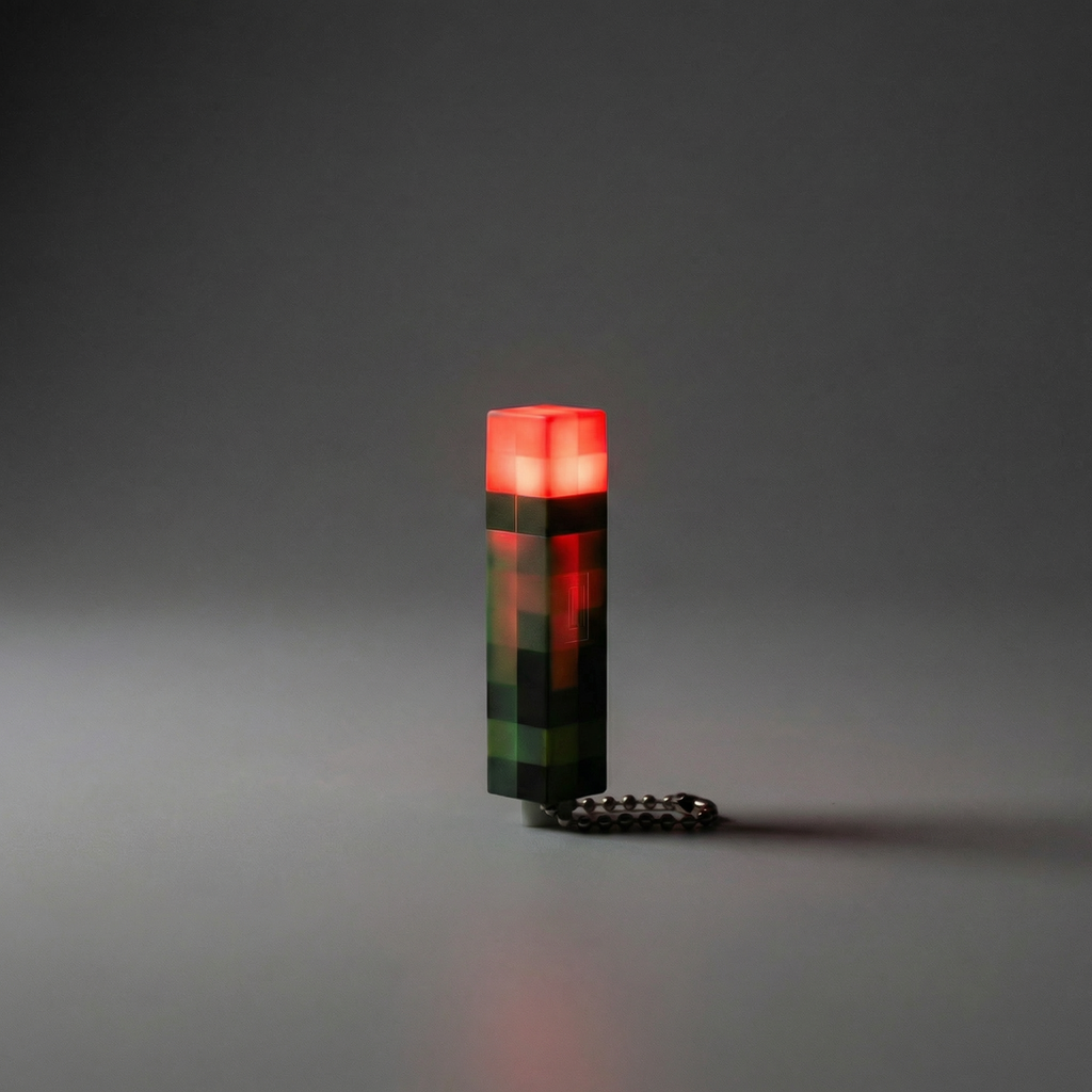Mini LED Pixel Torch Keychain