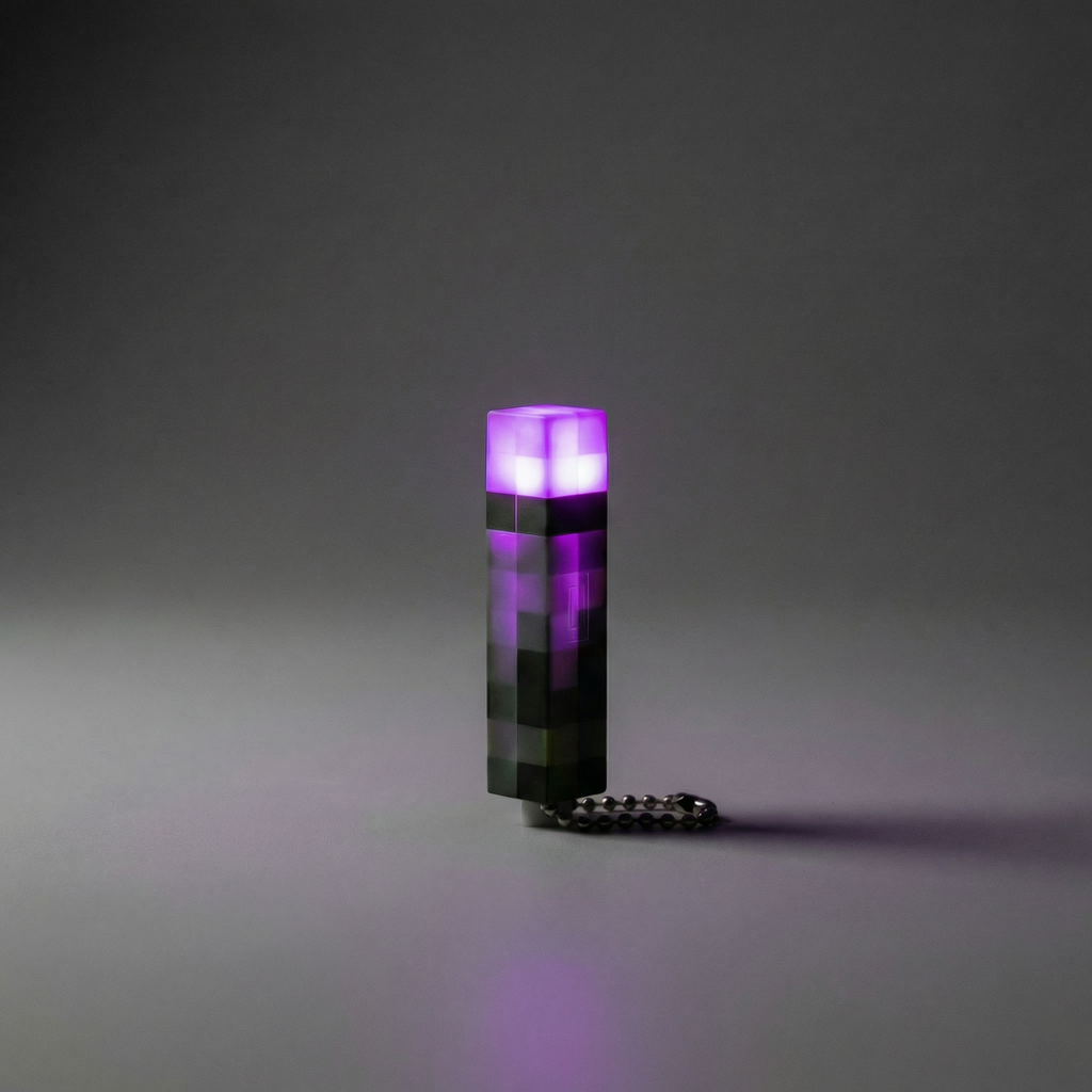 Mini LED Pixel Torch Keychain