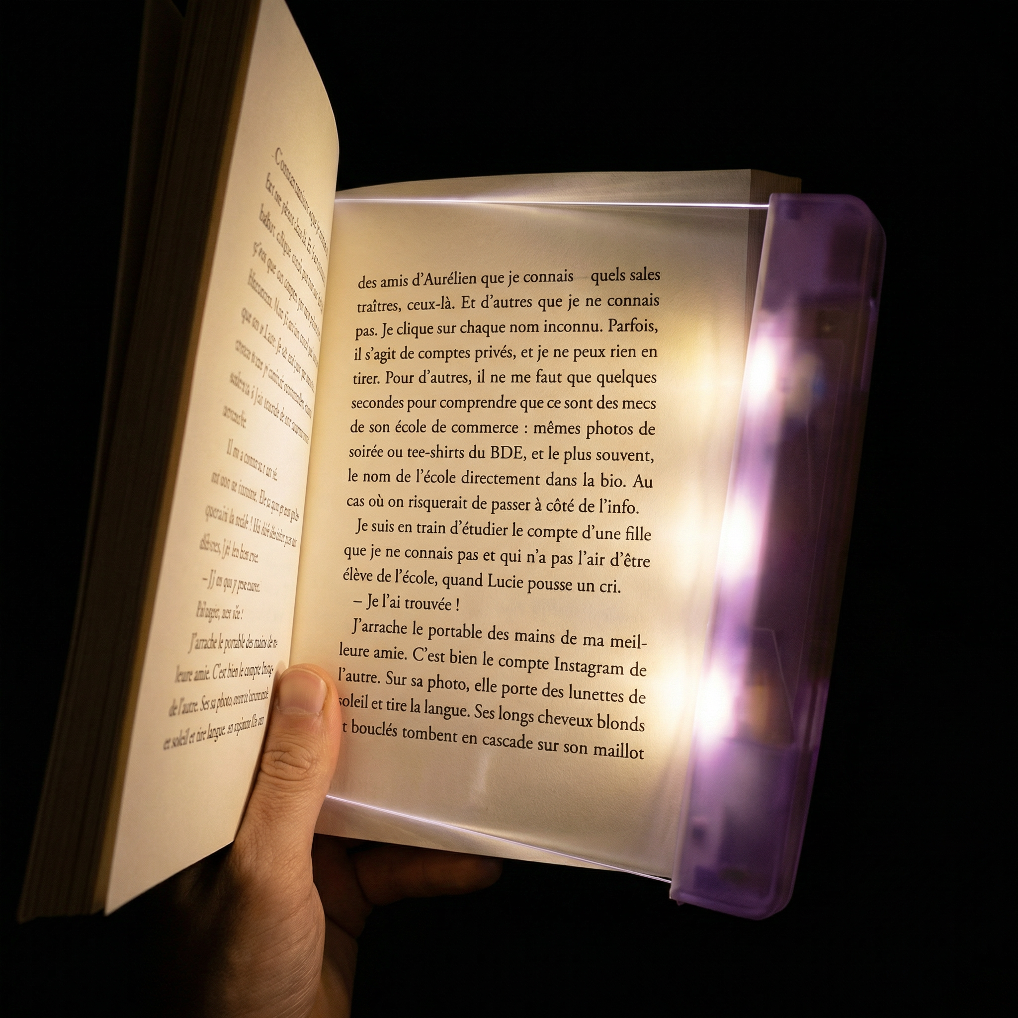 Flat Panel Reading Light