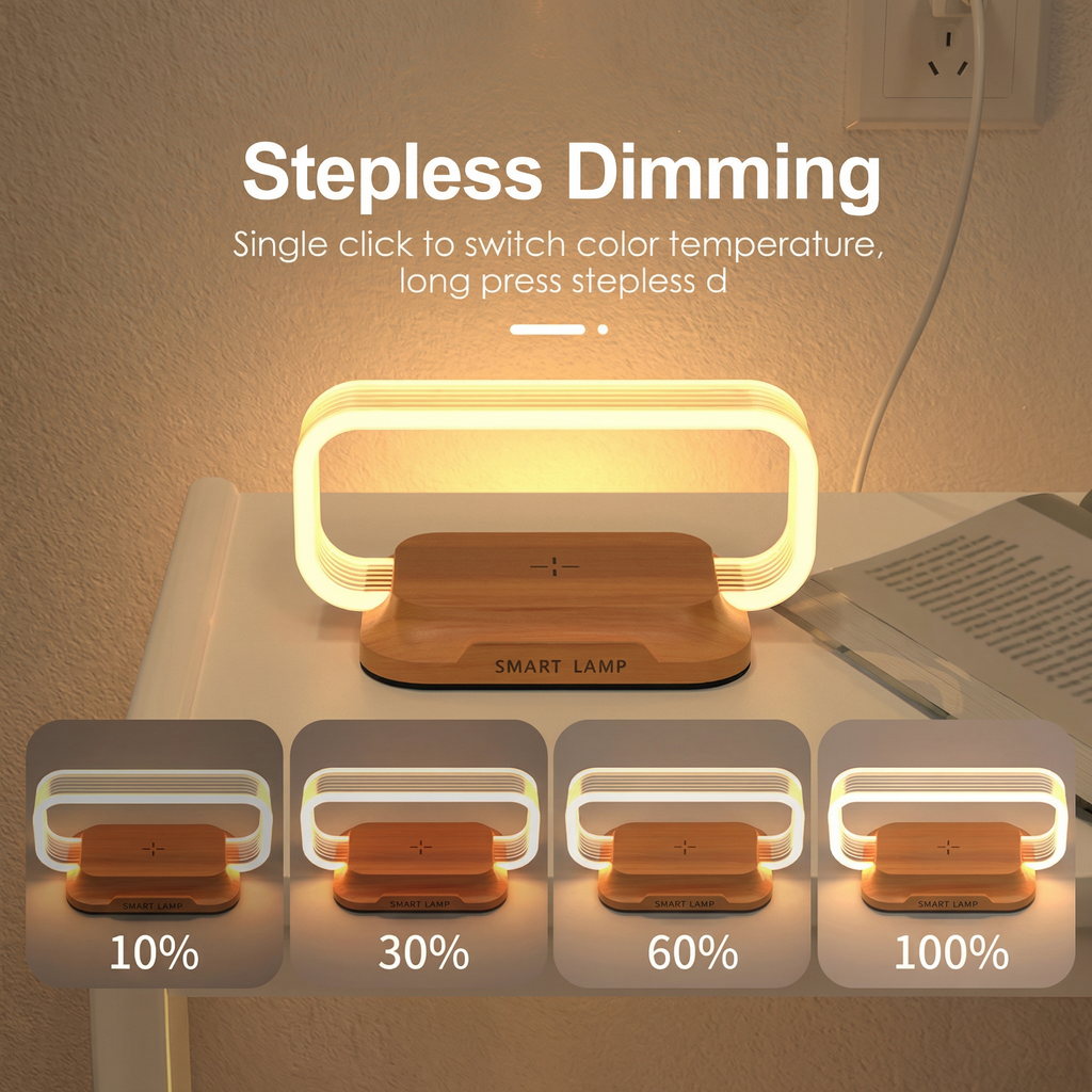 LED Night Light Wireless Charger