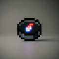 LED Pixel Compass Keychain